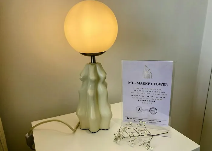 T2 Moderno No Centro De - Ml - Market Tower Apartament