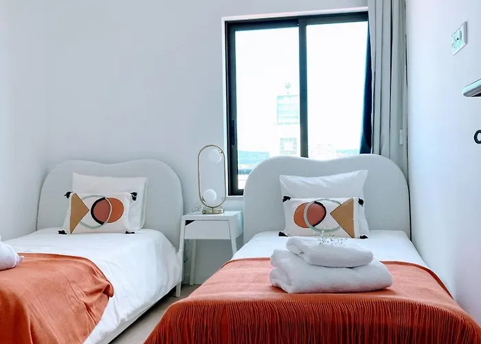 T2 Moderno No Centro De - Ml - Market Tower * Dystrykt Faro